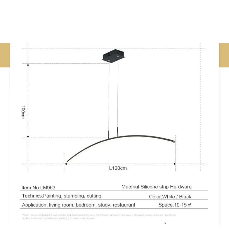 Buet Sort Aluminium Led Pendel