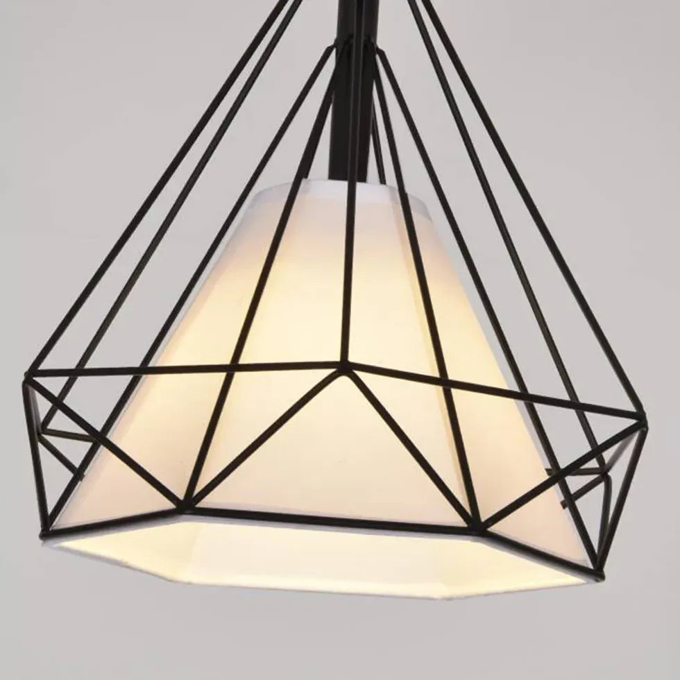 Industriel Stil Geometrisk Moderne Forsænket Diamant Loftslampe