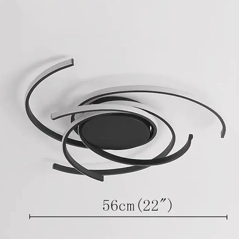 Cross Dekorativ Halv Ring Design Soveværelse Loftslampe