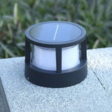 Dæmpbar Solar Black Outdoor Post Light